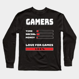 Life Of A Gamer Long Sleeve T-Shirt